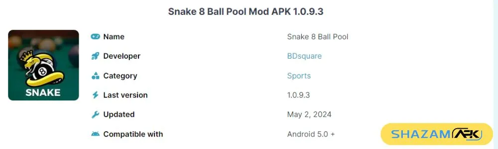 Snake 8 Ball Pool